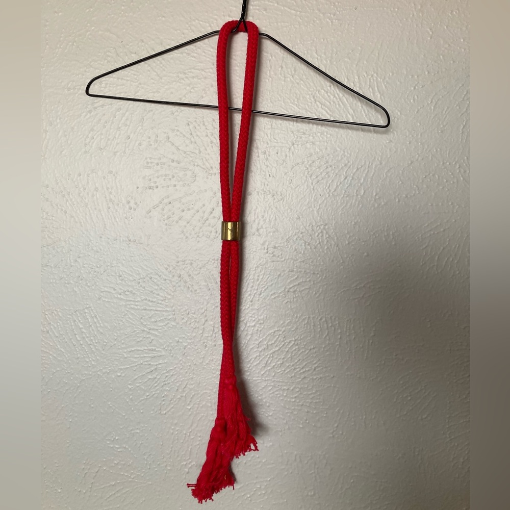 cynthia cazort collins rope belt